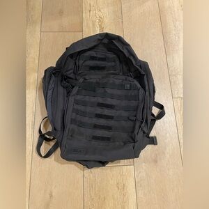 SOG Barrage Tactical Internal Frame Backpack, 64.3-Liter Storage, Black EUC